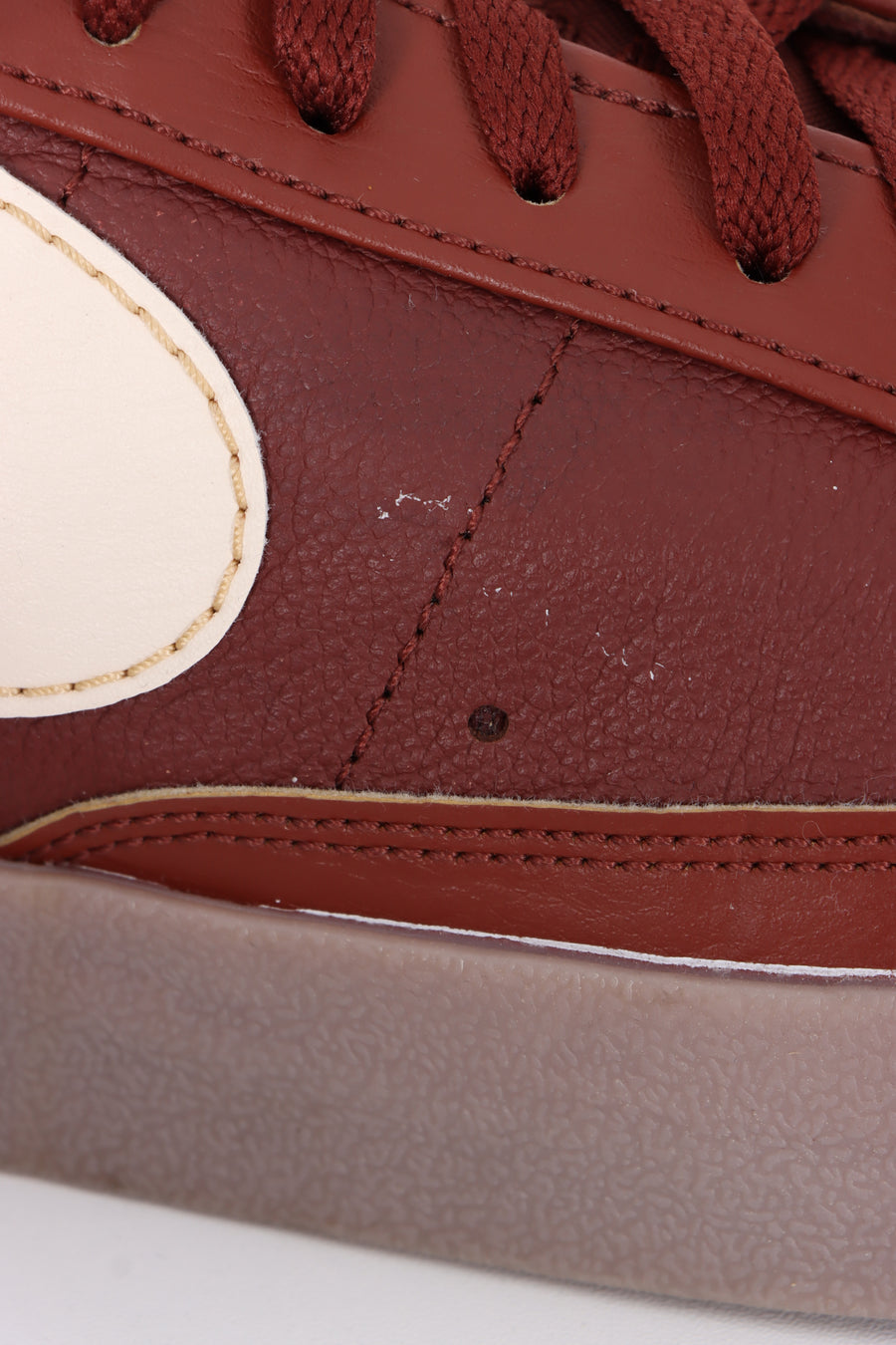 NIKE Blazer Low EMB 'Inspected by Swoosh' Leather Sneakers (12)