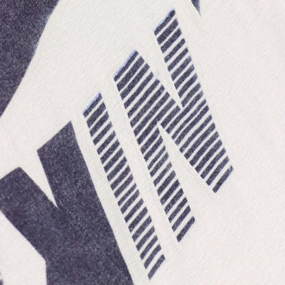 Vintage NIKE AIR Swoosh Stripe Logo Single Stitch T-Shirt (M)