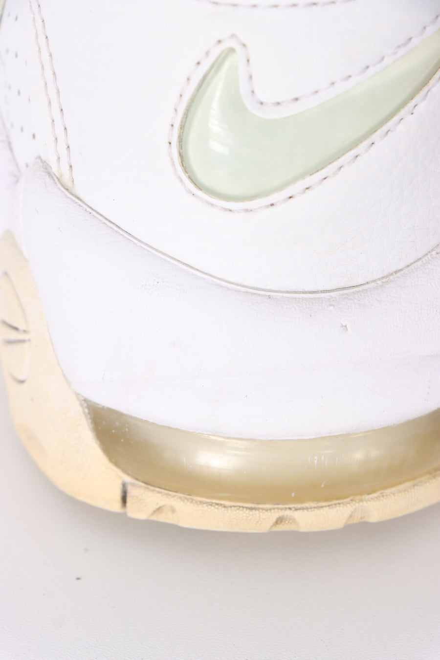 NIKE Air 'More Uptempo 96' 2017 White Sneakers (8)
