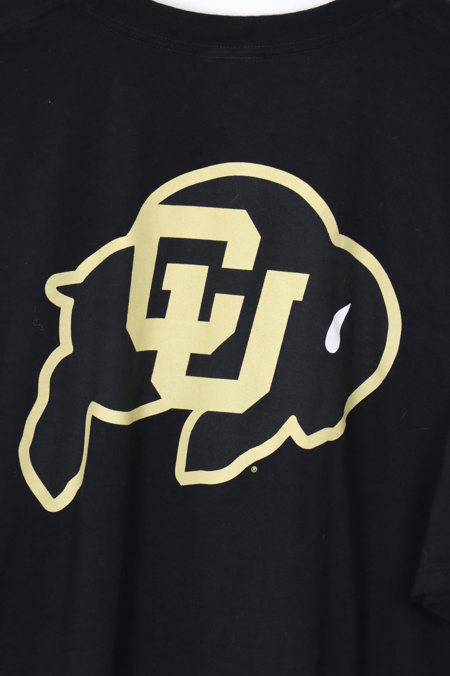 NIKE Centre Swoosh Run Ralphie University Colorado Tee (XXL)