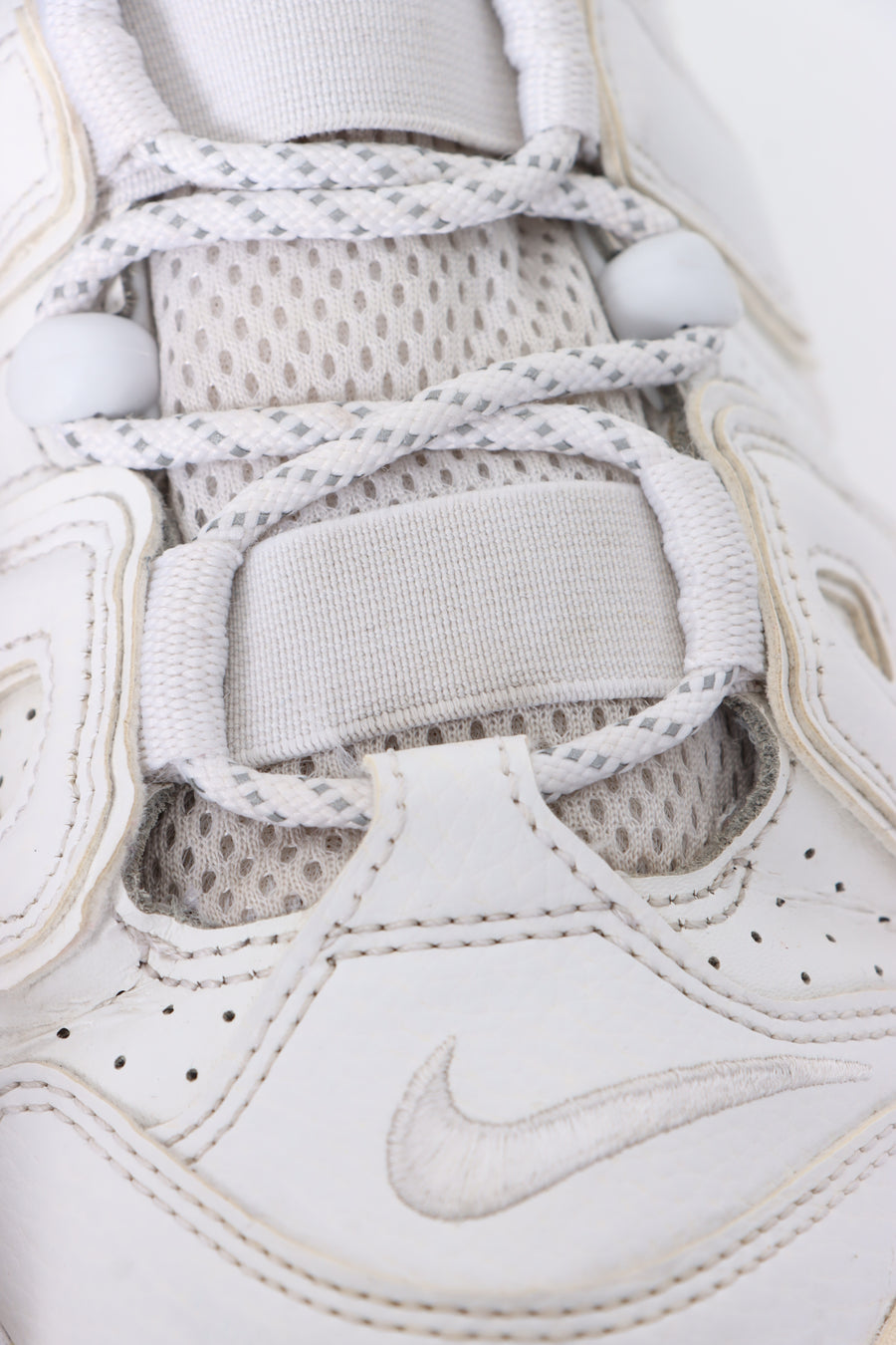 NIKE Air 'More Uptempo 96' 2017 White Sneakers (8)