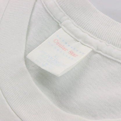 80's M&M'S Vintage Shoebox Greetings Dog Cat Cartoon 50/50 T-Shirt (M) Vintage Sole Melbourne