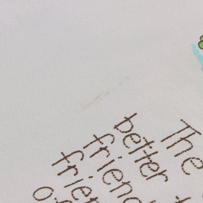 80's M&M'S Vintage Shoebox Greetings Dog Cat Cartoon 50/50 T-Shirt (M) Vintage Sole Melbourne