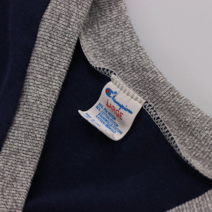 Vintage CHAMPION Michigan University 50/50 Grey Football T-Shirt (XS-S)