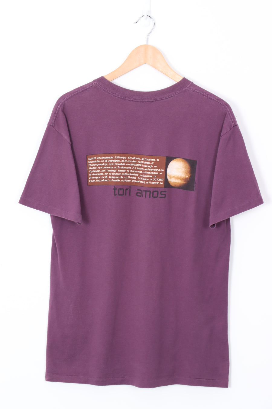 1999 Vintage Tori Amos To Venus & Back Purple USA Tour Tee (M)