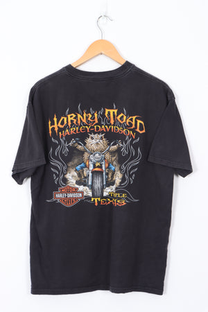 HARLEY DAVIDSON 'Need for Speed' Temple Texas T-Shirt (L)