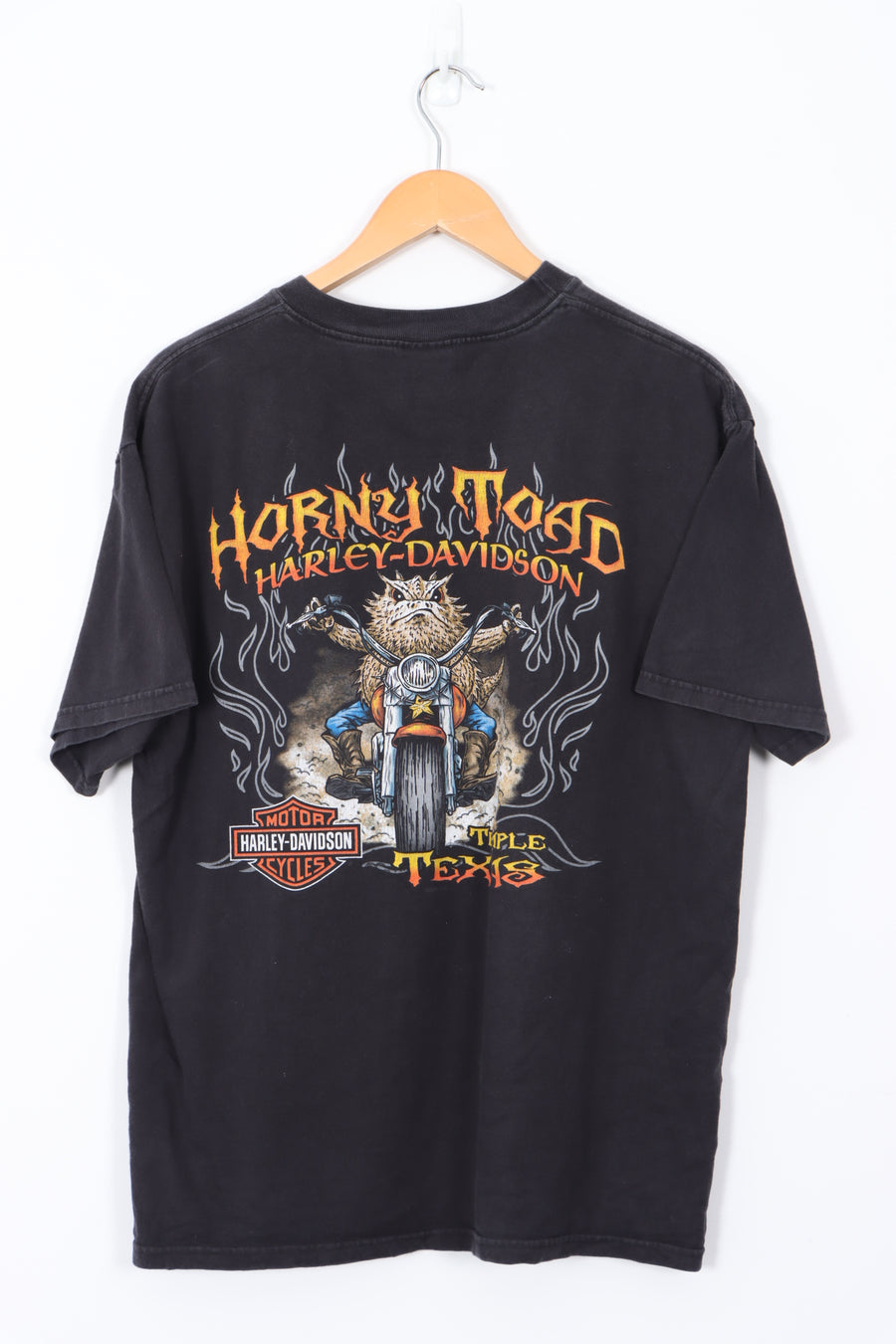 HARLEY DAVIDSON 'Need for Speed' Temple Texas T-Shirt (L)