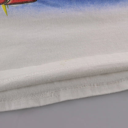 Vintage NASCAR Jeff Gordon #24 "Trial By Fire" All Over Print CHASE AUTHENTICS Tee (XXL)