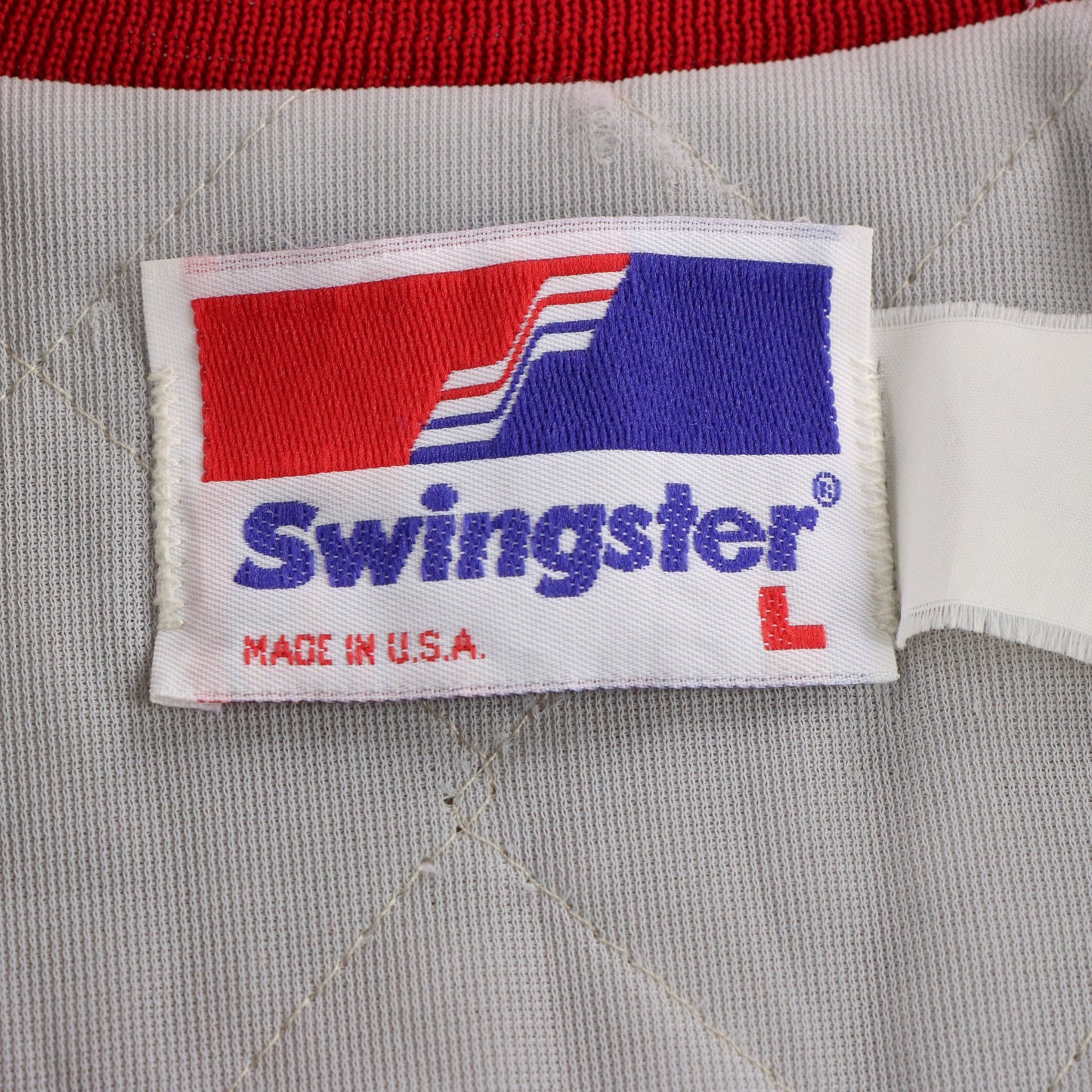 Vintage NFL San Francisco 49ers SWINGSTER Gold Satin Bomber Jacket USA Made (M) Vintage Sole Melbourne