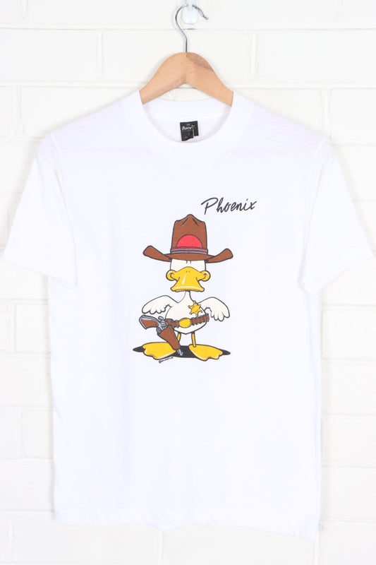 Vintage Phoenix 1984 Sheriff Duck Single Stitch Tee USA Made (S)
