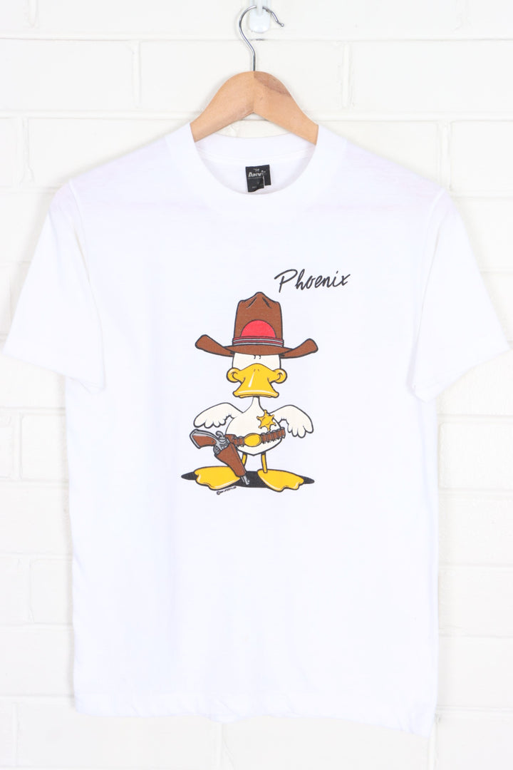 Vintage Phoenix 1984 Sheriff Duck Single Stitch Tee USA Made (S)