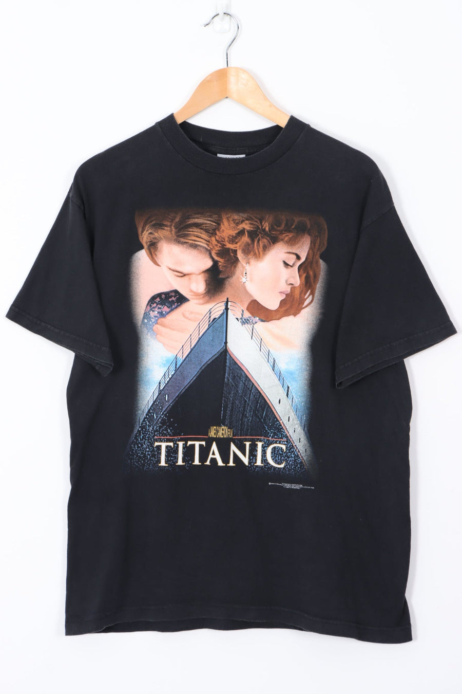 1998 STANLEY DESANTIS Titanic Movie USA Made T-Shirt (L)