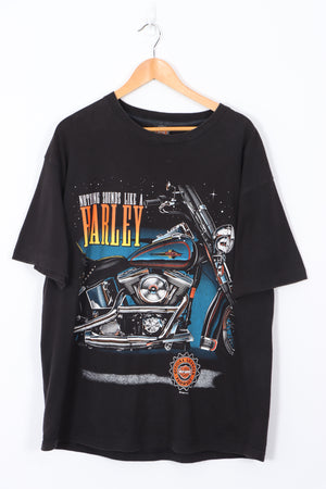1996 HARLEY DAVIDSON 'Nothing Sounds like a Harley' Black Tee (XL)