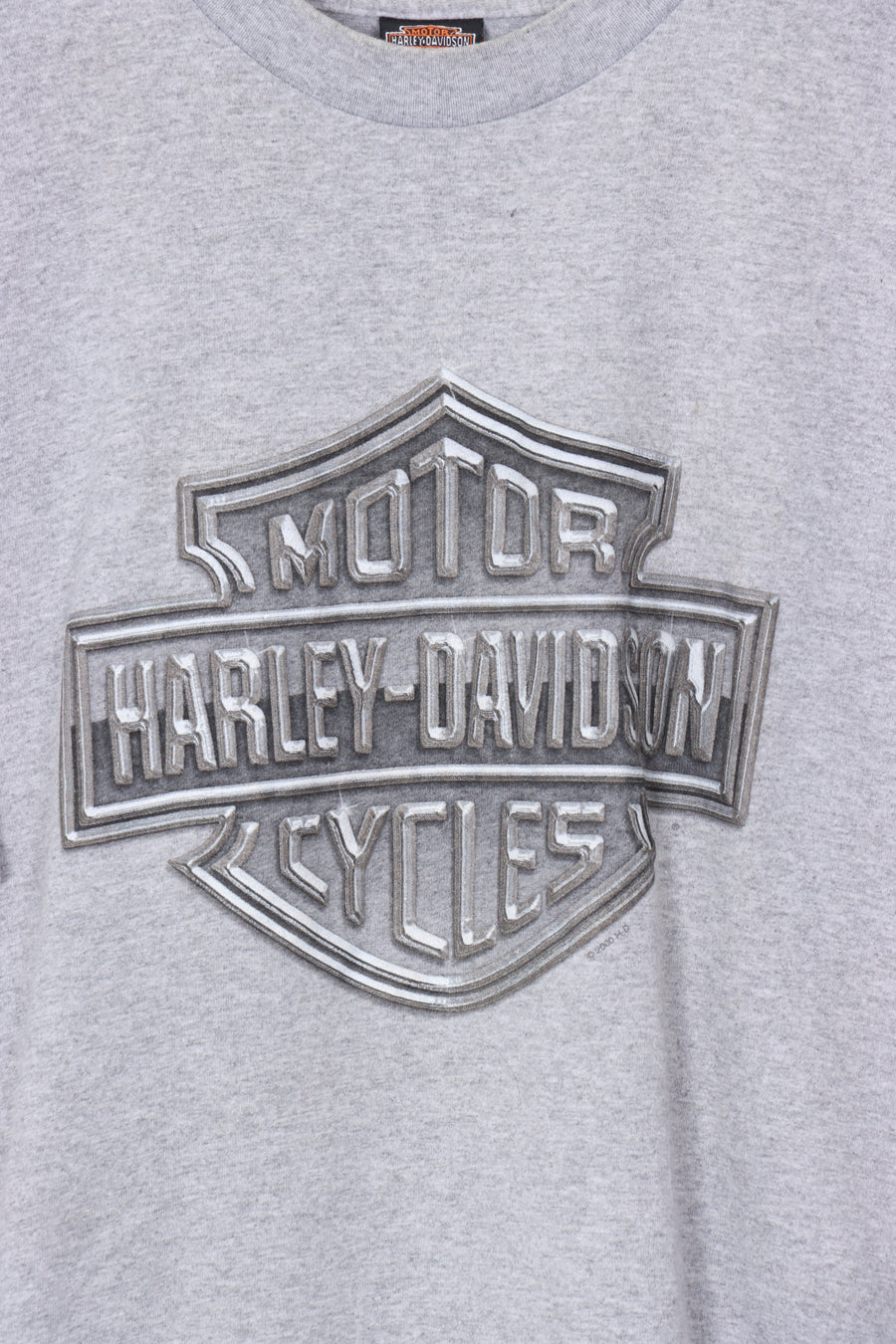 HARLEY DAVIDSON USA Flag & Eagle Puff Print Tee (S)