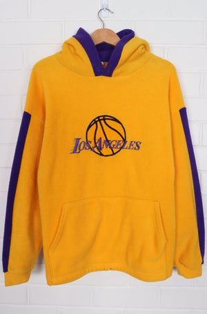 NBA LA Lakers Embroidered Big Logo Fleece Sweatshirt (L-XL)