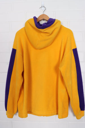 NBA LA Lakers Embroidered Big Logo Fleece Sweatshirt (L-XL)