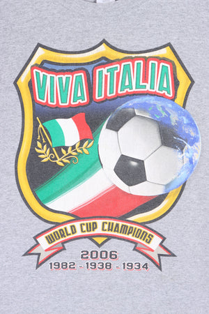 Italy "Viva Italia" World Cup Champions 2006 T-Shirt (XL)