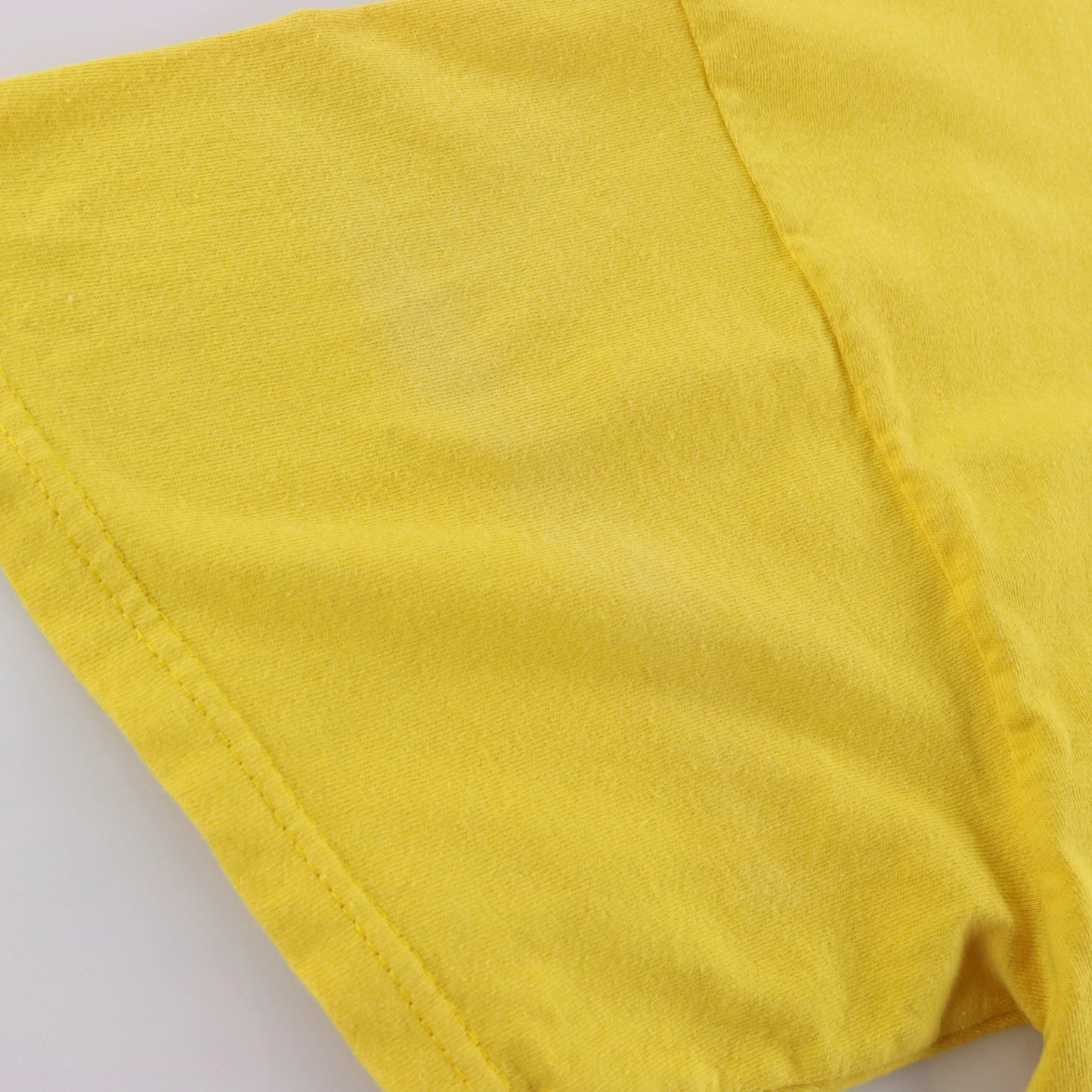 Vintage NIKE Mustard Yellow & Black Embroidered Swoosh USA Made T-Shirt (L-XL)