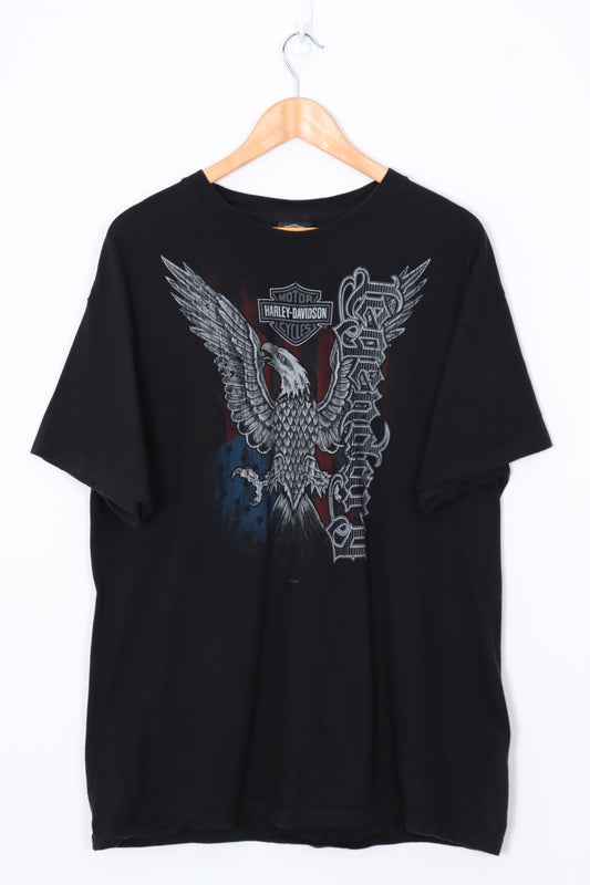 HARLEY DAVIDSON Eagle USA Boston Clover Graphic Tee (XL)