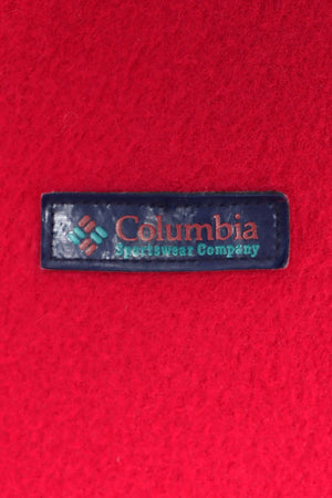 COLUMBIA Hot Pink Fleece Jacket USA Made (L)