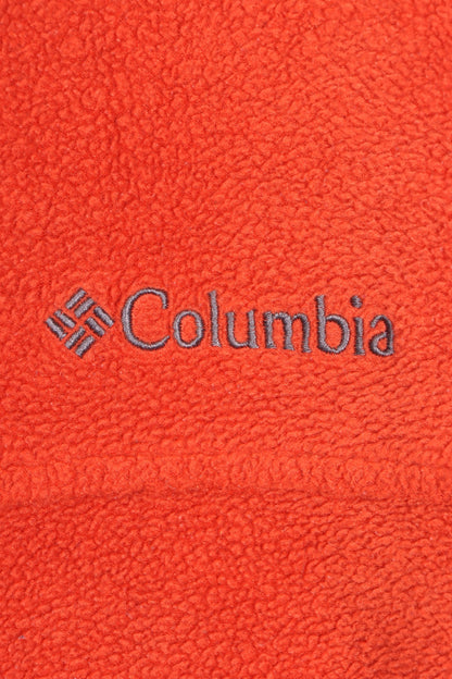 COLUMBIA Orange Fleece Jacket (L) - Vintage Sole Melbourne