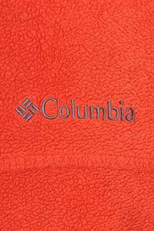 COLUMBIA Orange Fleece Jacket (L)