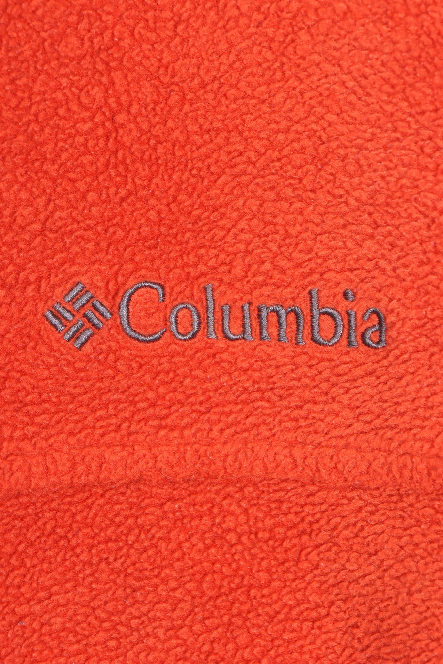 COLUMBIA Orange Fleece Jacket (L)
