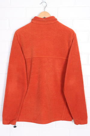 COLUMBIA Orange Fleece Jacket (L)