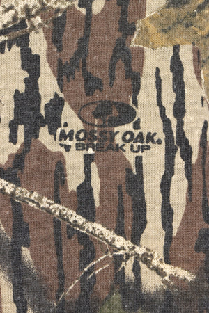 MOSSY OAK 'Break-Up' Camo Front Pocket T-Shirt (XL)