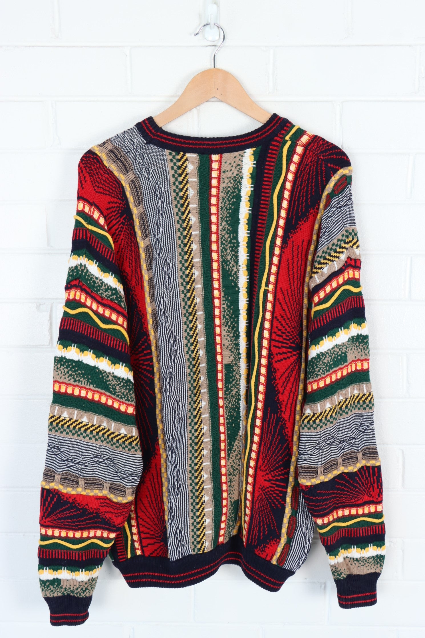 新作商品 Multicoloured TRADERS COTTON 3D (L-XL Knit Style Coogi トップス