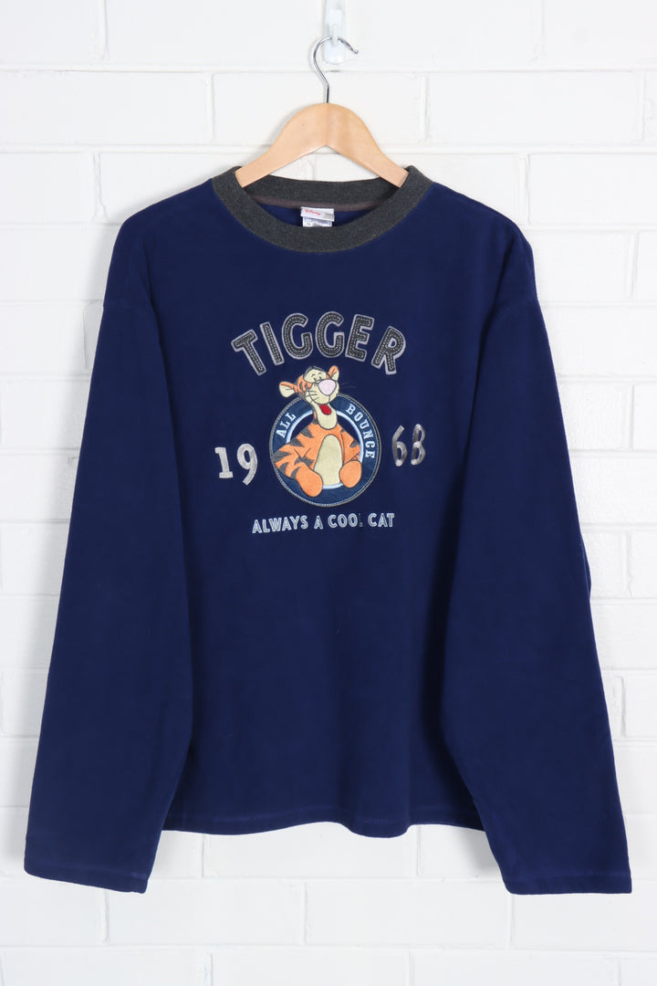 DISNEY Tiger Winnie the Pooh Embroidered Felt Fleece (XXXL)