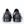 BRUNO MAGLI 'Gerardo' Horsebit Black Leather Loafers (9.5)