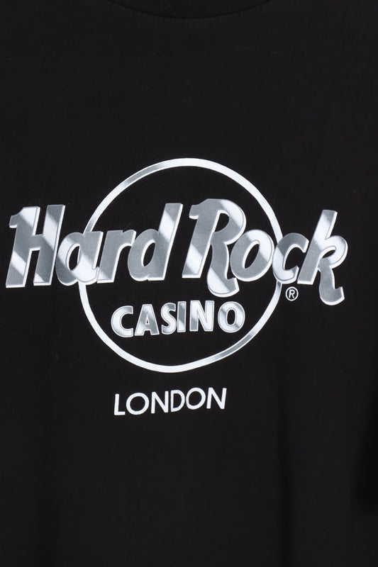 HARD ROCK CASINO London Black & White Destination Tee (XL) - Vintage Sole Melbourne