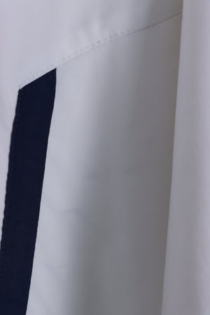 NIKE Embroidered Blue & White Striped Jacket (XL-XXL)