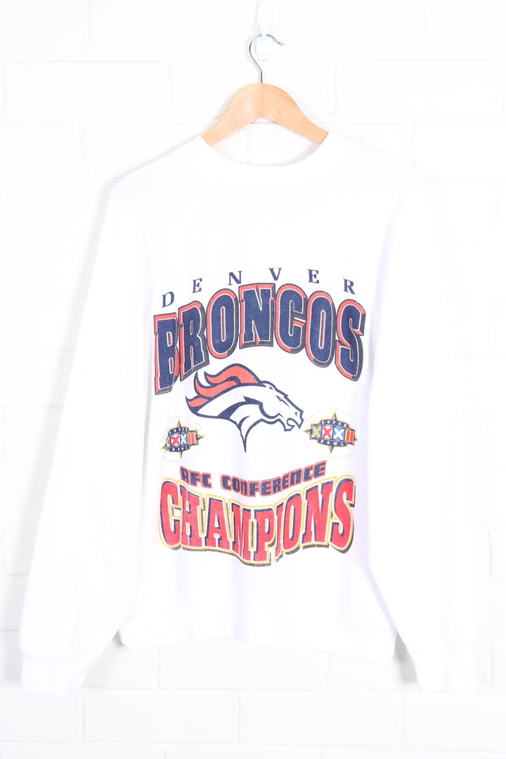 Vintage 1998 Super Bowl Denver Broncos Football Sweatshirt (L) - Vintage Sole Melbourne