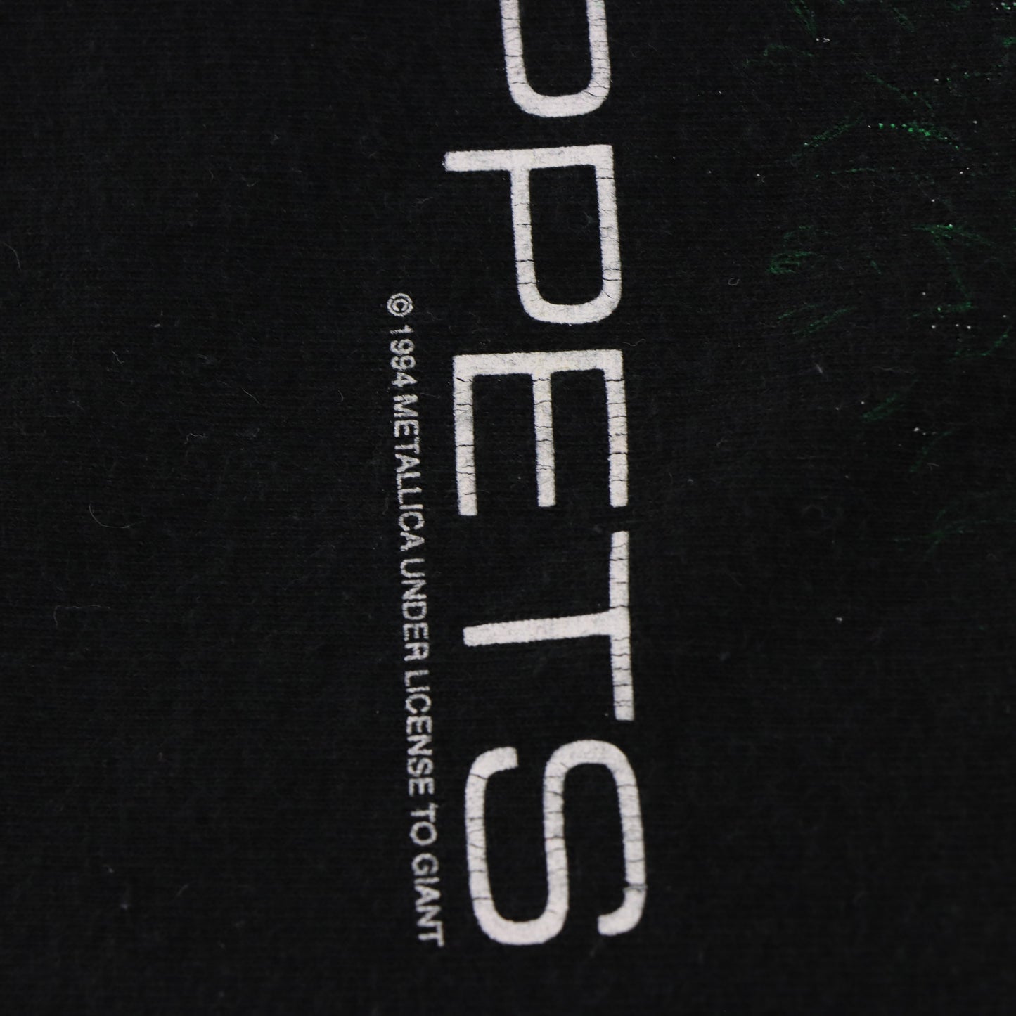 Vintage 1994 METALLICA Master of Puppets USA Made Tour Band T-Shirt (XL) Vintage Sole Melbourne