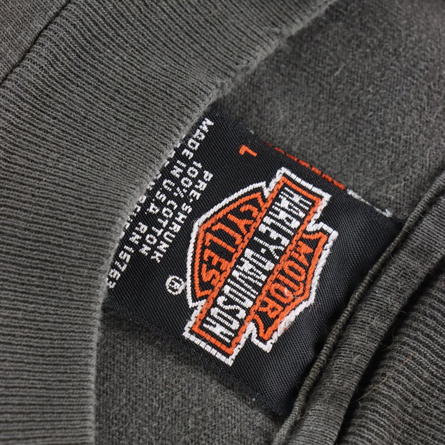 90's HARLEY DAVIDSON 'Screamin Eagle' Pocket Faded USA Made Vintage T-Shirt (L)