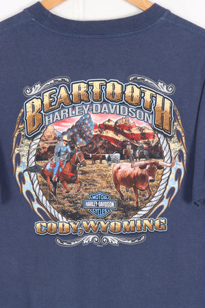 HARLEY DAVIDSON Beartooth Cowboys & Cattle Graphic Tee (M)