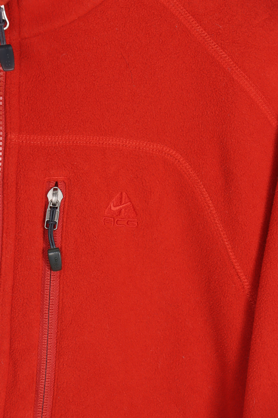 NIKE ACG All Conditions Gear Burnt Orange & Grey Fleece (L-XL)
