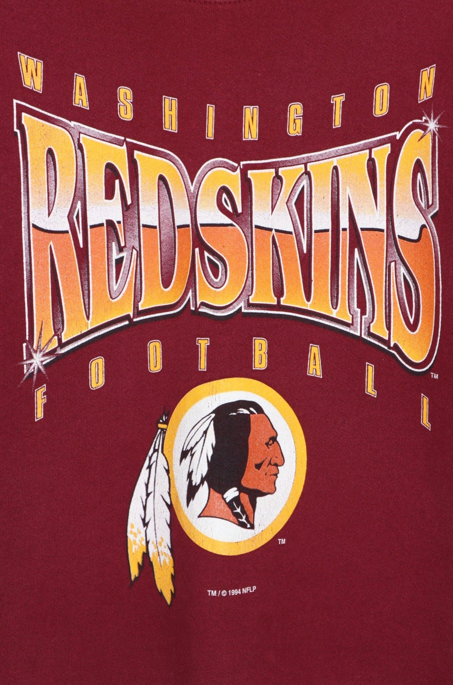 Vintage 1994 NFL Washington Redskins Sweatshirt USA Made (XL)