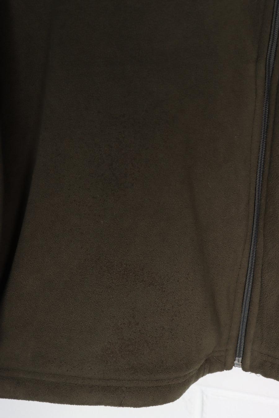 STARTER Green Khaki 1/4 Zip Fleece (XXXL)
