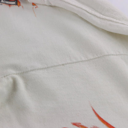 Vintage HARLEY DAVIDSON Double Sided Y2K Flame Graphic Long Sleeve Tee (XL)