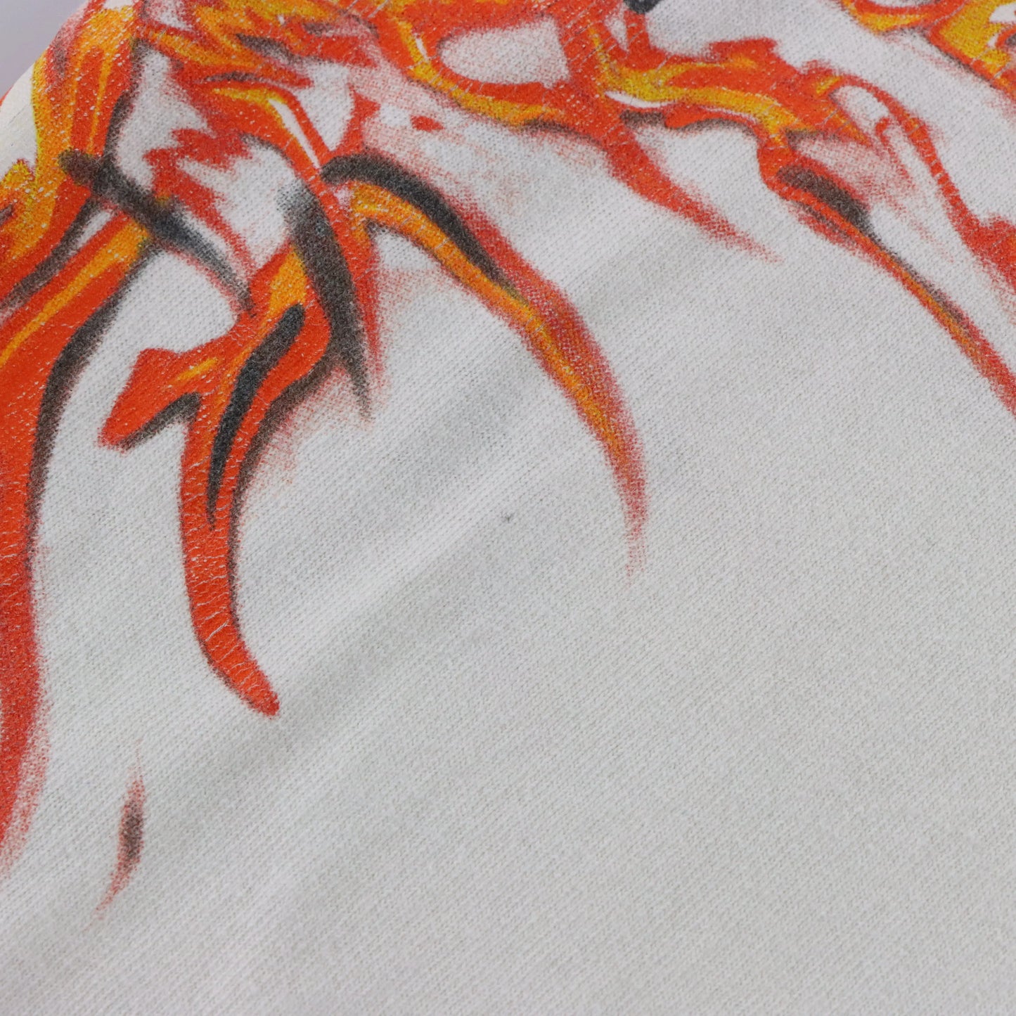 Vintage HARLEY DAVIDSON Double Sided Y2K Flame Graphic Long Sleeve Tee (XL)