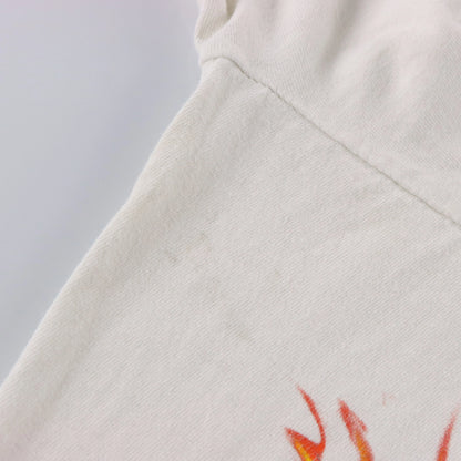 Vintage HARLEY DAVIDSON Double Sided Y2K Flame Graphic Long Sleeve Tee (XL)