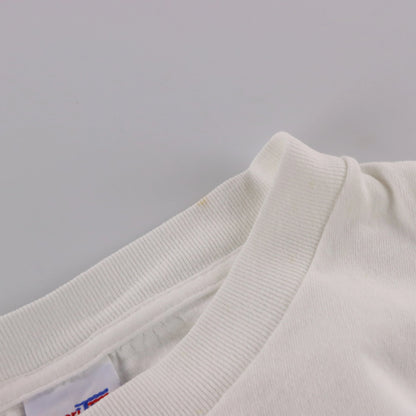 Vintage 90s ESPN Mascots USA Made White Single Stitch T-Shirt (L)