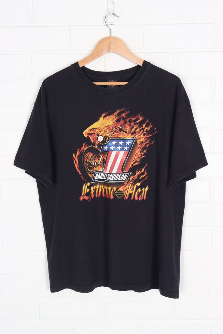 HARLEY DAVIDSON 'Extreme Heat' Fire Eagle T-Shirt  (XL)