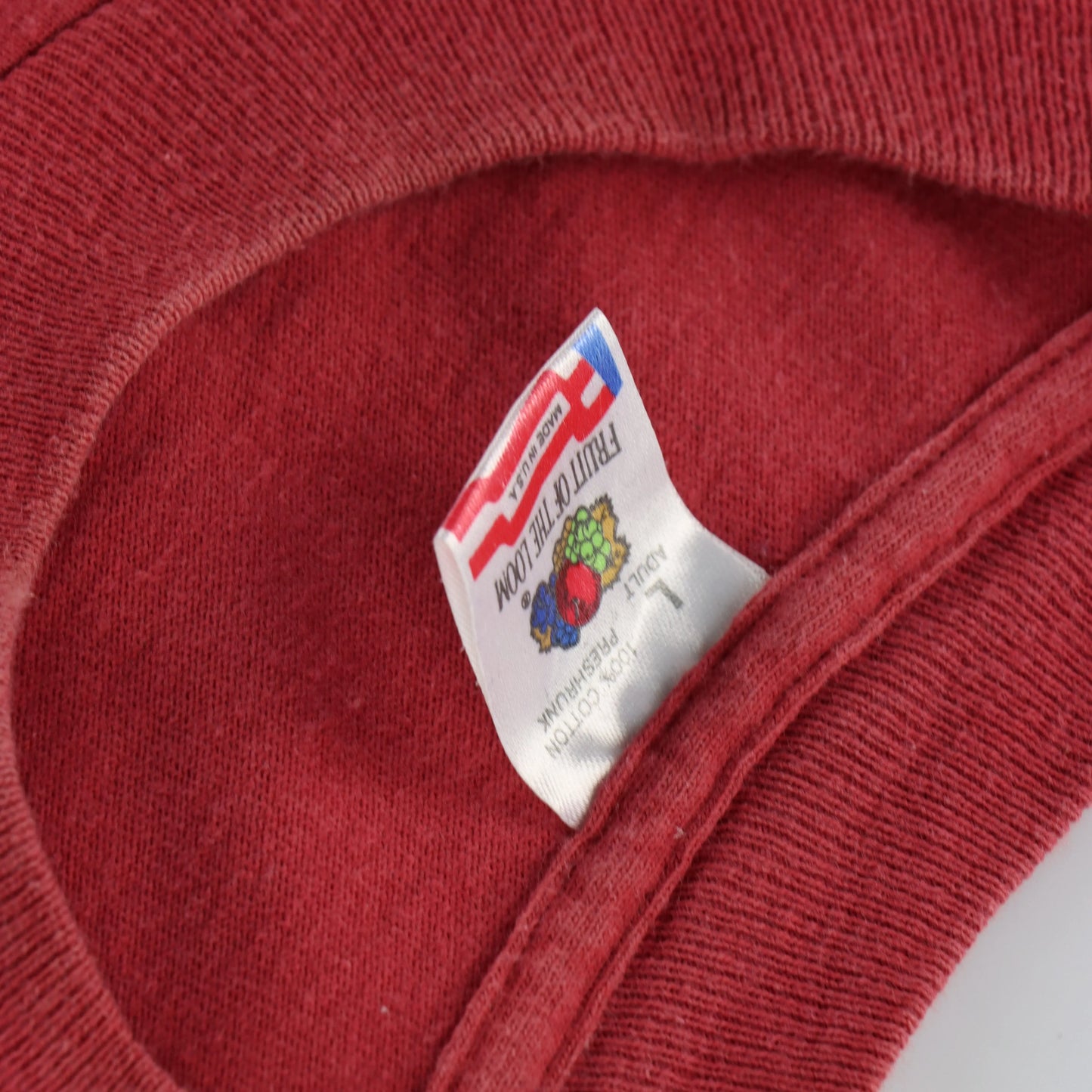 Vintage 'Santa Fe' Starry Night Painting USA Made Single Stitch T-Shirt (L)