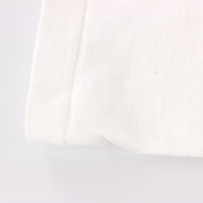 Vintage 1989 Boston Terrier Dog Sketch Single Stitch White T-Shirt (M-L)