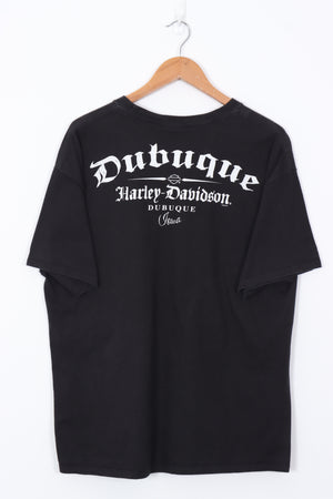 HARLEY DAVIDSON Chrome Dubuque Iowa Tee (XL)