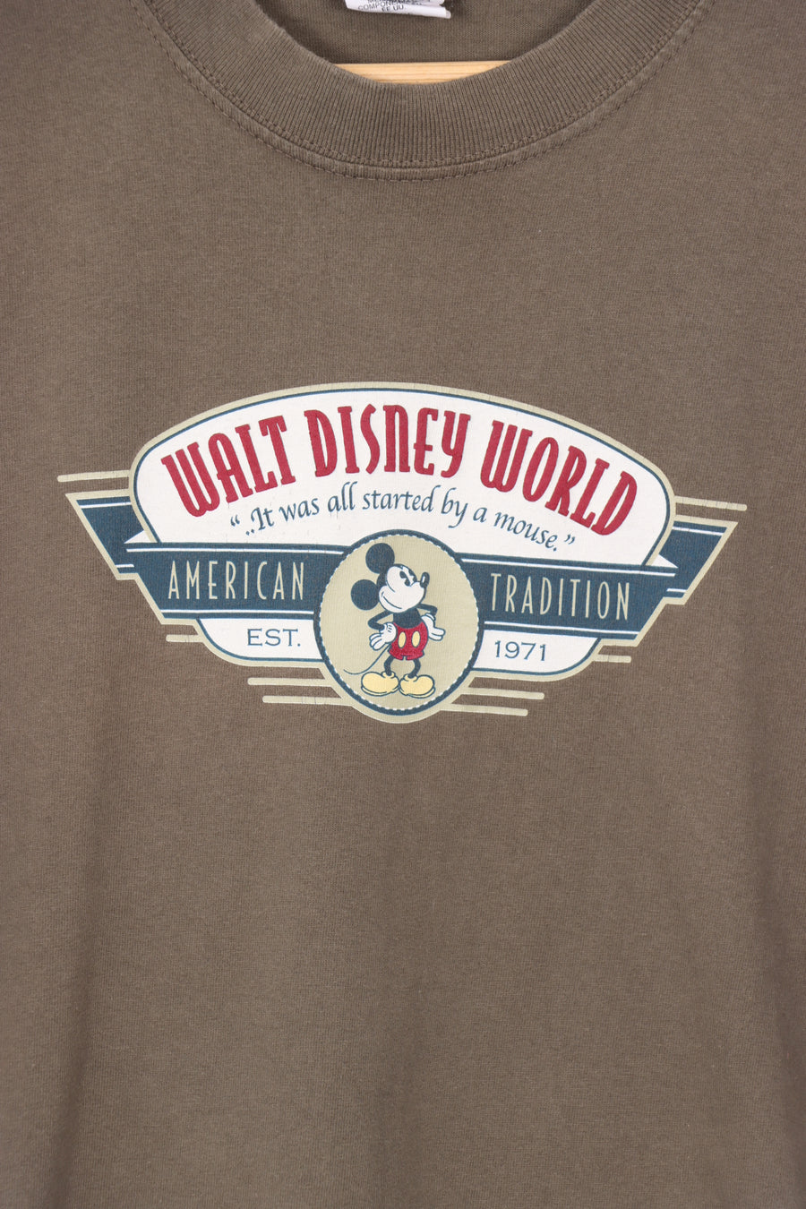 WALT DISNEY WORLD 'It All Started with a Mouse' Mickey Tee (L)